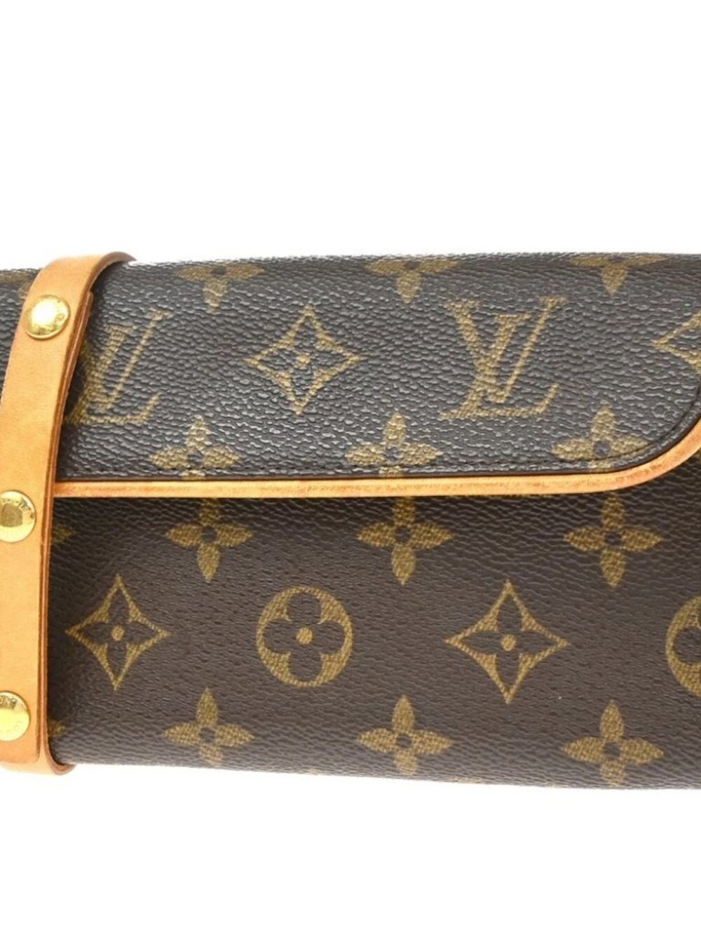 LOUIS VUITTON Pochette Florentine Bum Bag XS Monogram Brown M51855 88KE116